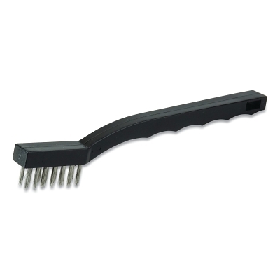 ANCHOR 3X7 SS BRUSH 3 INBRISTLES PLASTIC HDL